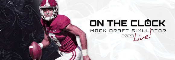 fanspeak's tweet photo. Get ready for night 2 of the #NFLDraft with On the Clock LIVE! 

Draft for your team based on who is still available!
https://t.co/638iWFBHup

#NFLDraft #mockdraft #OntheClock https://t.co/aLLoFuBtGW