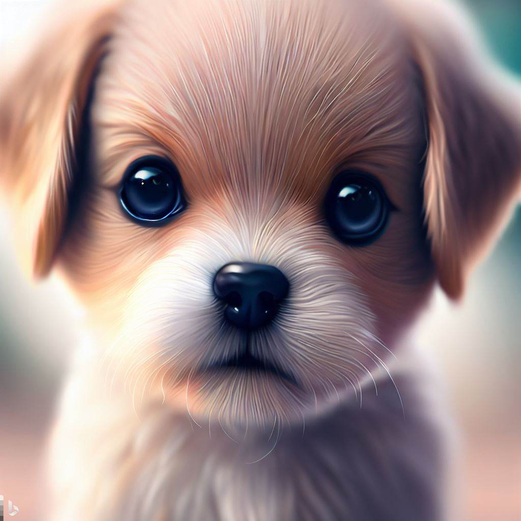 ELLABELLABOOKS's tweet photo. DALL-E's version of the Cutest Puppy in the World #aiart #AIArtwork #puppy #cute #Hyperrealism https://t.co/VU5N5Xn52T