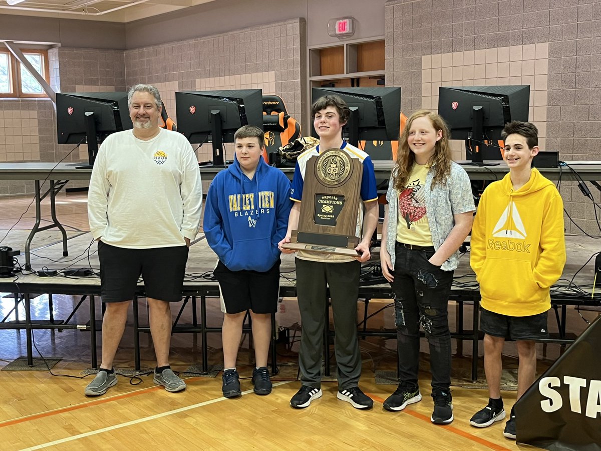 Valley View sweeps Mario Kart to win the 2023 spring state championship!