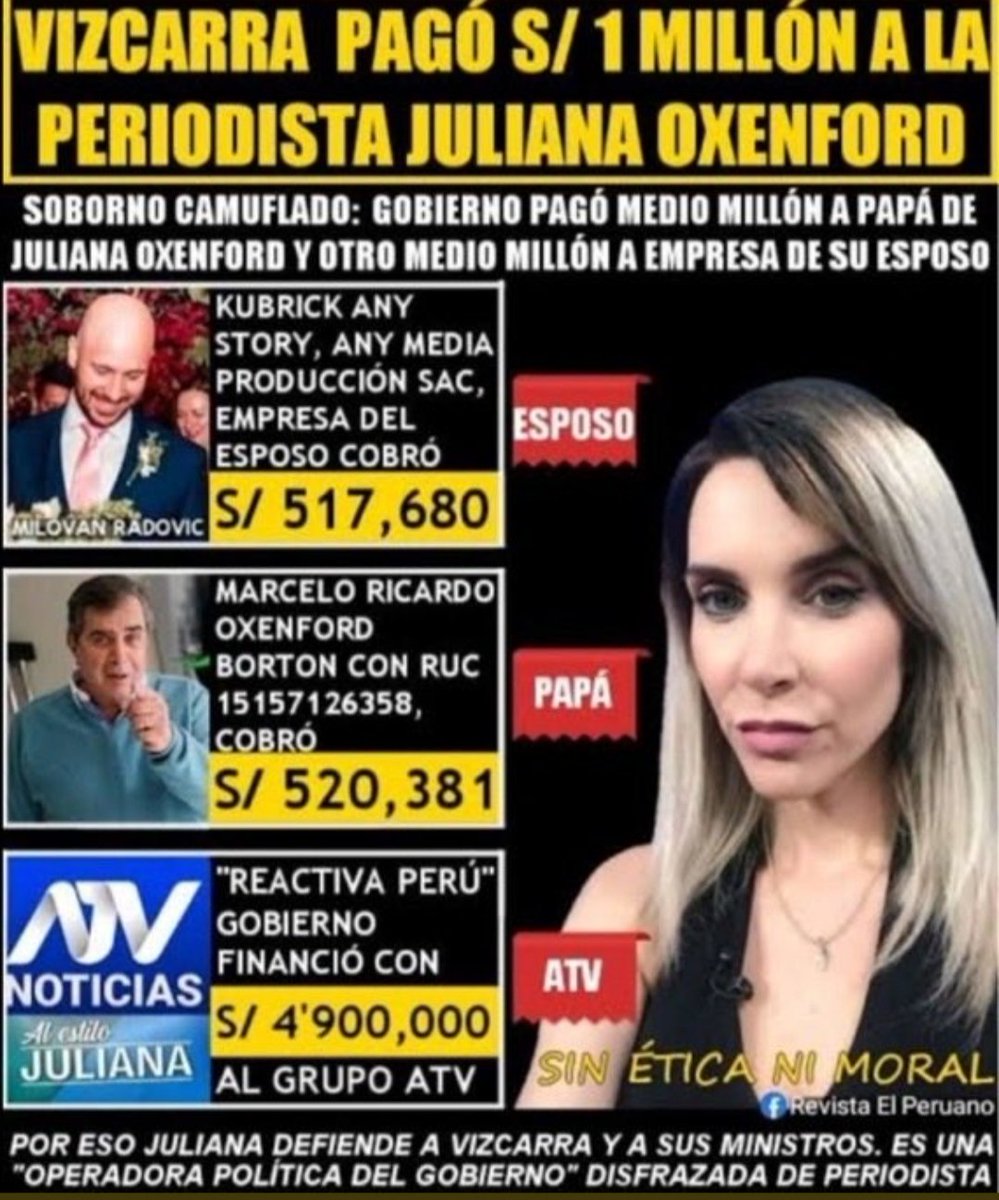 DIAGNOSTIK5's tweet photo. @julianaoxenford Primero aclara
Si es verdad todo esto https://t.co/tx5wXr1dKS