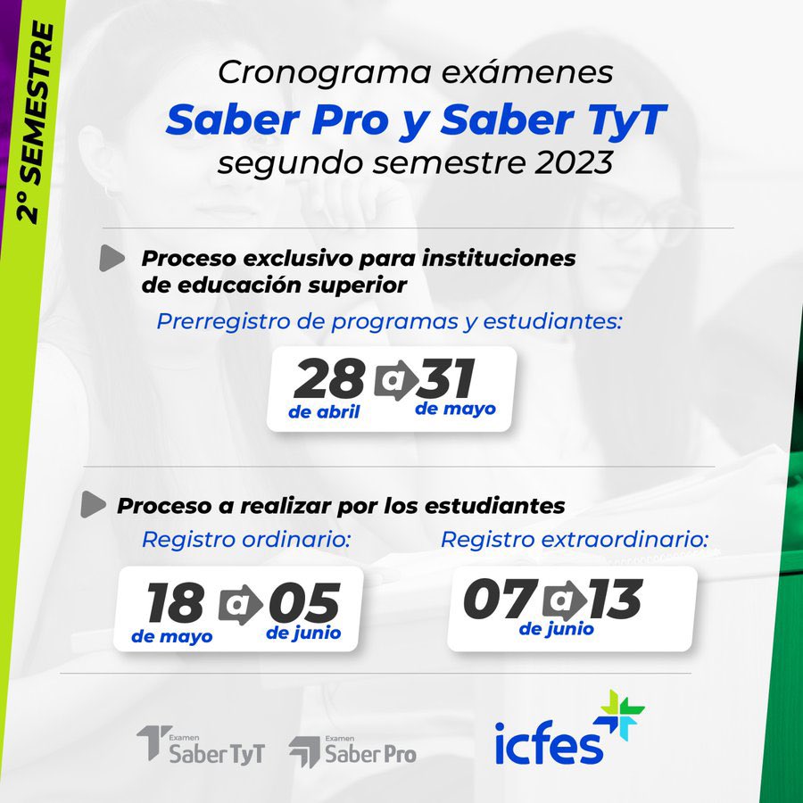 Icfes on Twitter "🗓EsTiempoDe conocer las fechas de prerregistro y