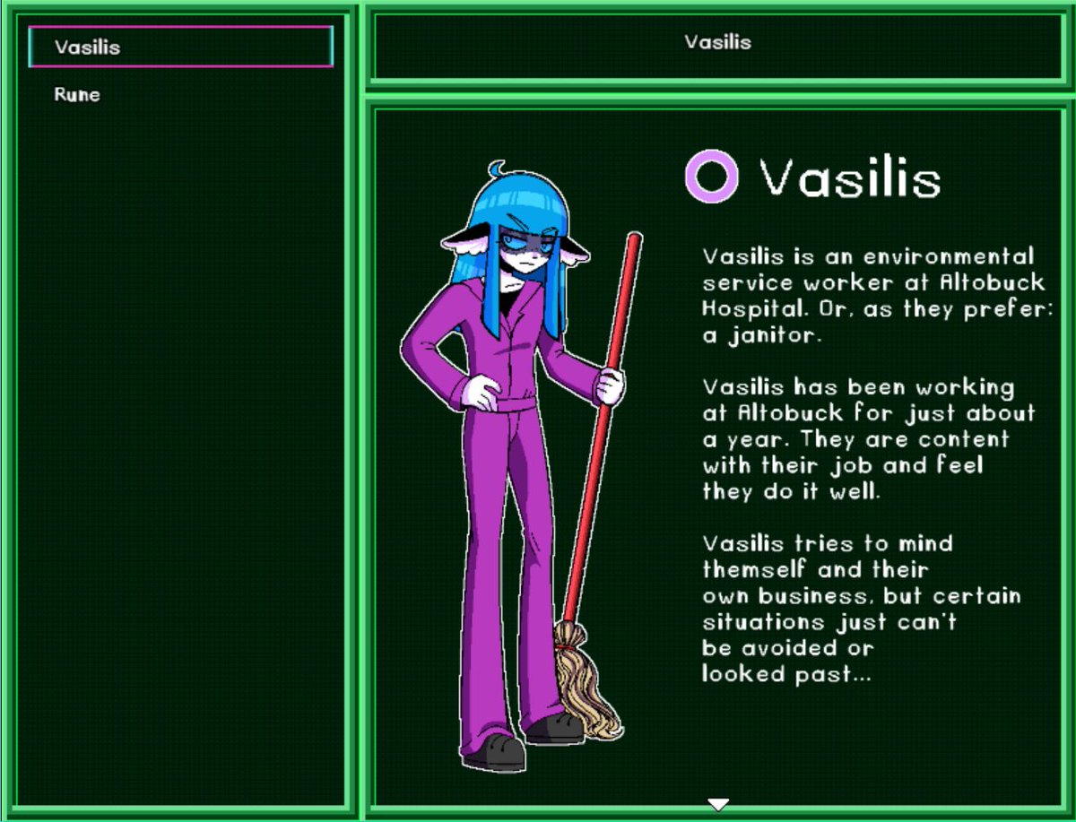 arcadekitt3n's tweet image. By the way yesterday marked 3 MONTHS since Blackout Hospital was released!! If you haven't already, give it a shot!! It's free to play, has hours of content, battles+puzzles, a completely original soundtrack and more!! (Links in reply!)💚🏥 #freegames #rpggame #horrorrpg