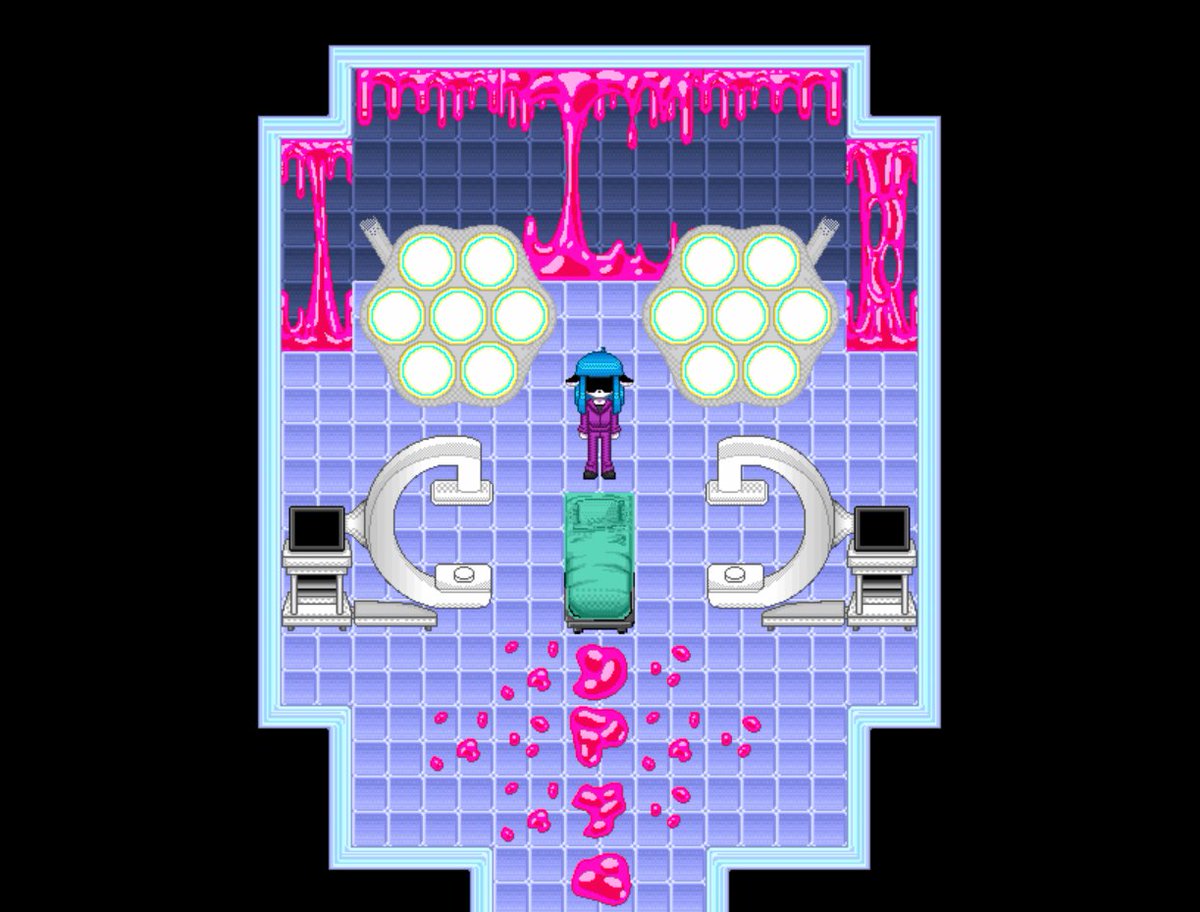 arcadekitt3n's tweet image. By the way yesterday marked 3 MONTHS since Blackout Hospital was released!! If you haven't already, give it a shot!! It's free to play, has hours of content, battles+puzzles, a completely original soundtrack and more!! (Links in reply!)💚🏥 #freegames #rpggame #horrorrpg