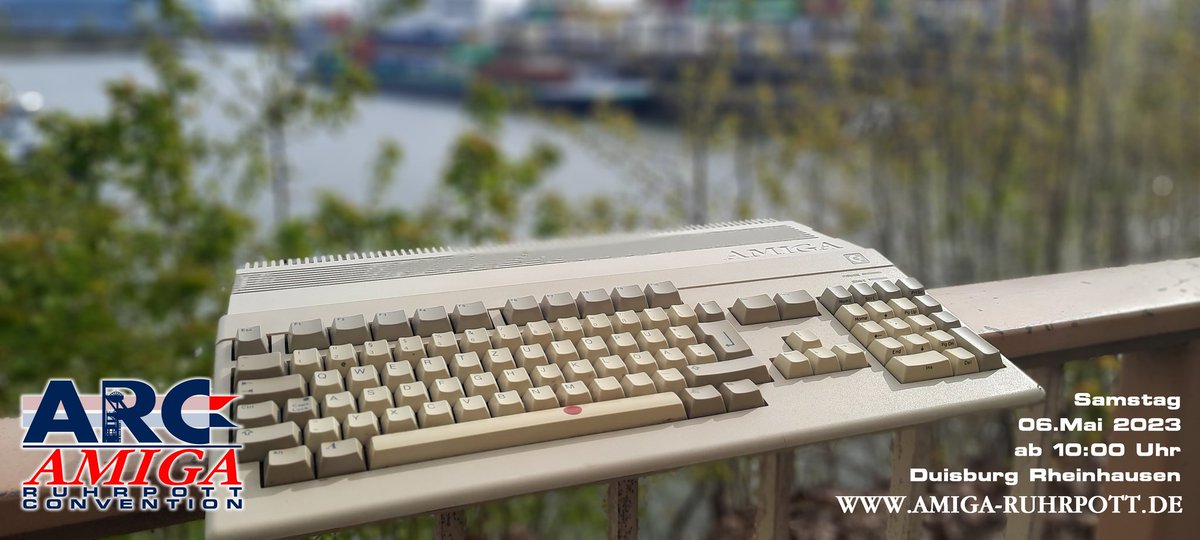 AMIGA RUHRPOTT CONVENTION 
06.MAI 2023
AMIGA-RUHRPOTT.DE
