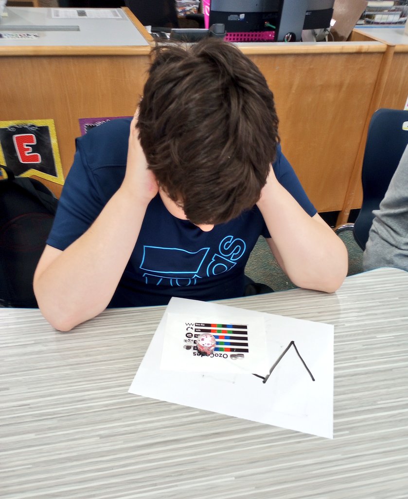 MrsZubarevLMC's tweet photo. This week ASD enjoyed trying out the ozobots! 🤖 #WebsterLMC #WebsterWildcats🐾 #LivoniaPride https://t.co/CXEpgRnV2x
