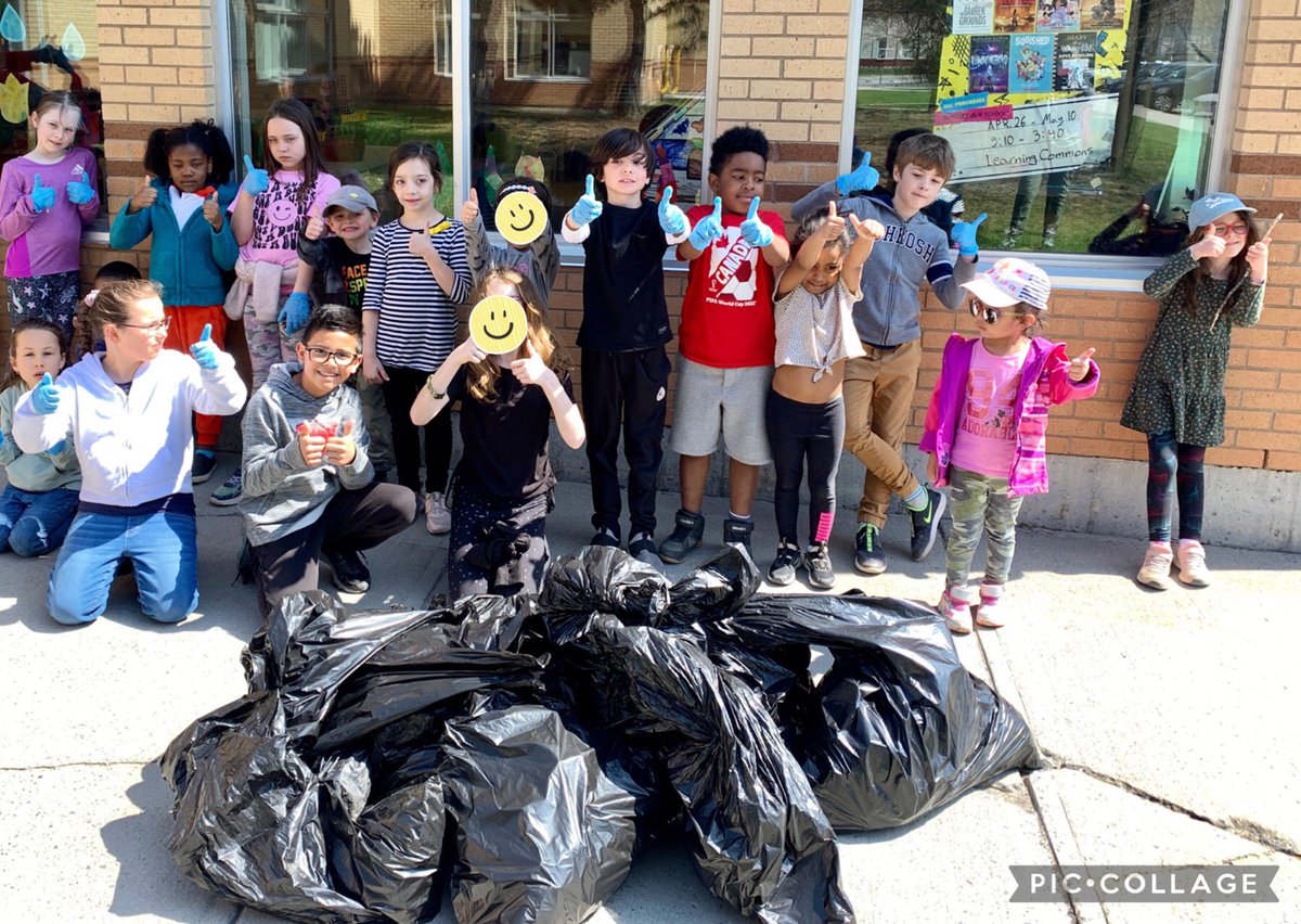 Strandherd_SAP's tweet photo. Our children are amazing! We participated in #CleaningtheCapital today and picked up several bags of garbage from around @MPaulBaxterOCSB. #SSAP @ottawacity https://t.co/HVKQQSdWJZ