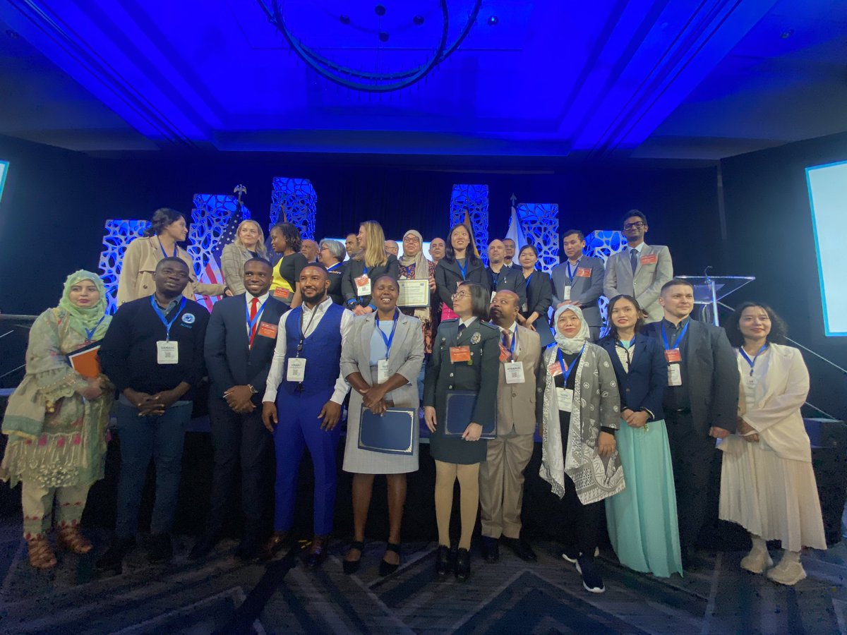 drramvictor's tweet photo. @tephinet Congratulations to all awardees ! It was wonderful interacting with all presenter doing excellent work in field epidemiology in their respective countries! Together we will win! #CDCEIS23 @tephinet https://t.co/CGcm5oPoLp
