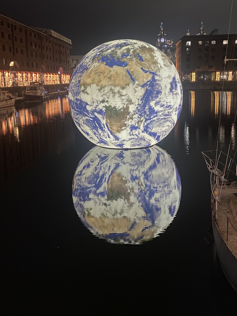 Albert Dock, Liverpool, tonight.