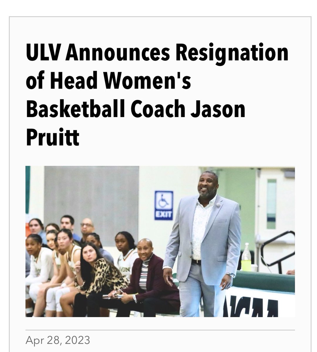 I'm thankful to ULV &amp; the SCIAC for allowing me to use my platform to recruit student-athletes that might not have normally received the chance to display their academic &amp; athletic talents at the NCAA DIII level. 

The program is set up for success!

leopardathletics.com/sports/wbkb/20…