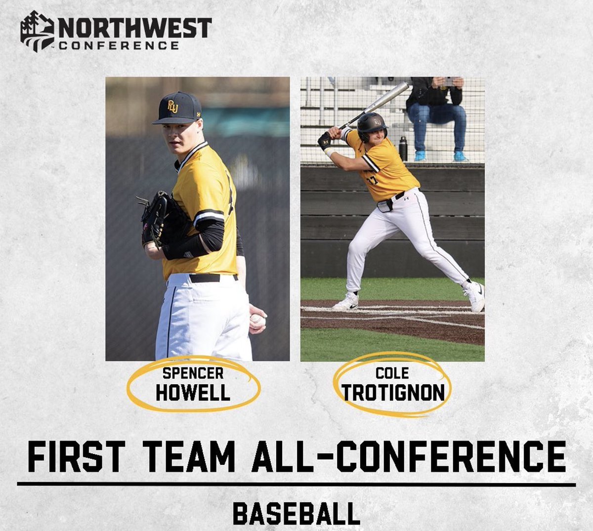 PLUBaseball's tweet photo. S/o to the boys for the NWC All-Conference honors.
#GoLutes https://t.co/cqr52QSF02