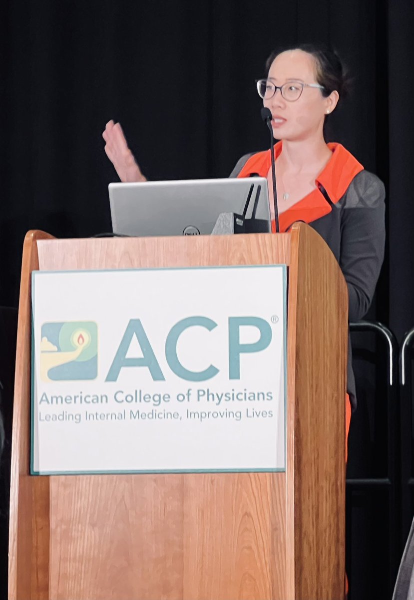 Another amazing session by @IrisWangMD from @MayoClinicGIHep at #ACP2023 on appropriate use of PPI and managing functional dyspepsia and maintaining the provider-patient alliance