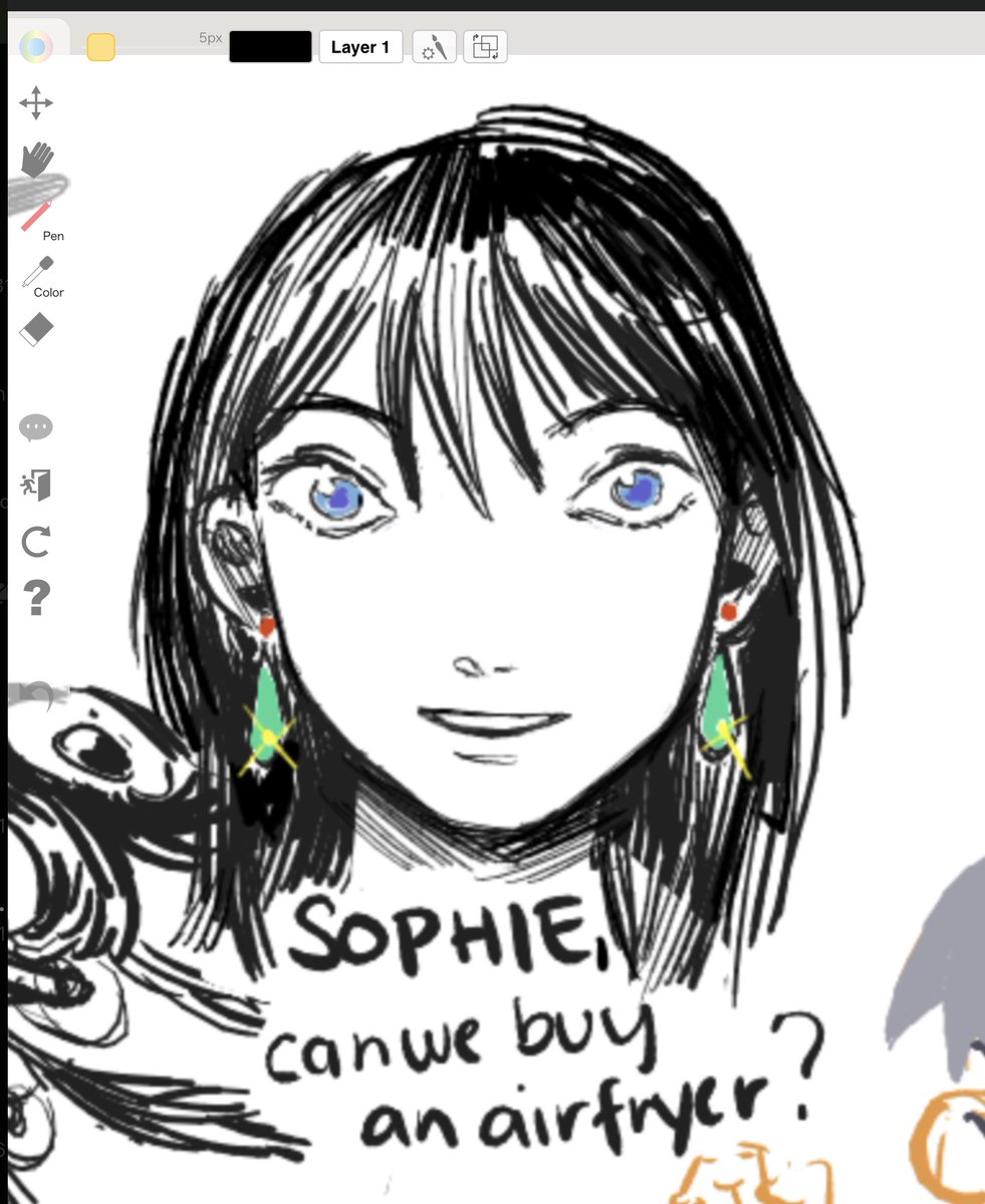 I've been trying to look for this specific drawing of howl I made ๐ญ its the crazy eyes that get me ๐ญ