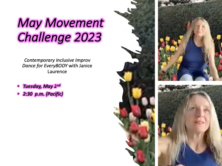 Blow any preconceived notions you may have about a seated dance class. Join my Canadian friend, Janice Laurence, in a contemporary dance class next week. Register and receive the Zoom link: us02web.zoom.us/meeting/regist…