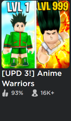 THIS GAME IS AMAZING!!!! Anime Warriors Simulator 2 