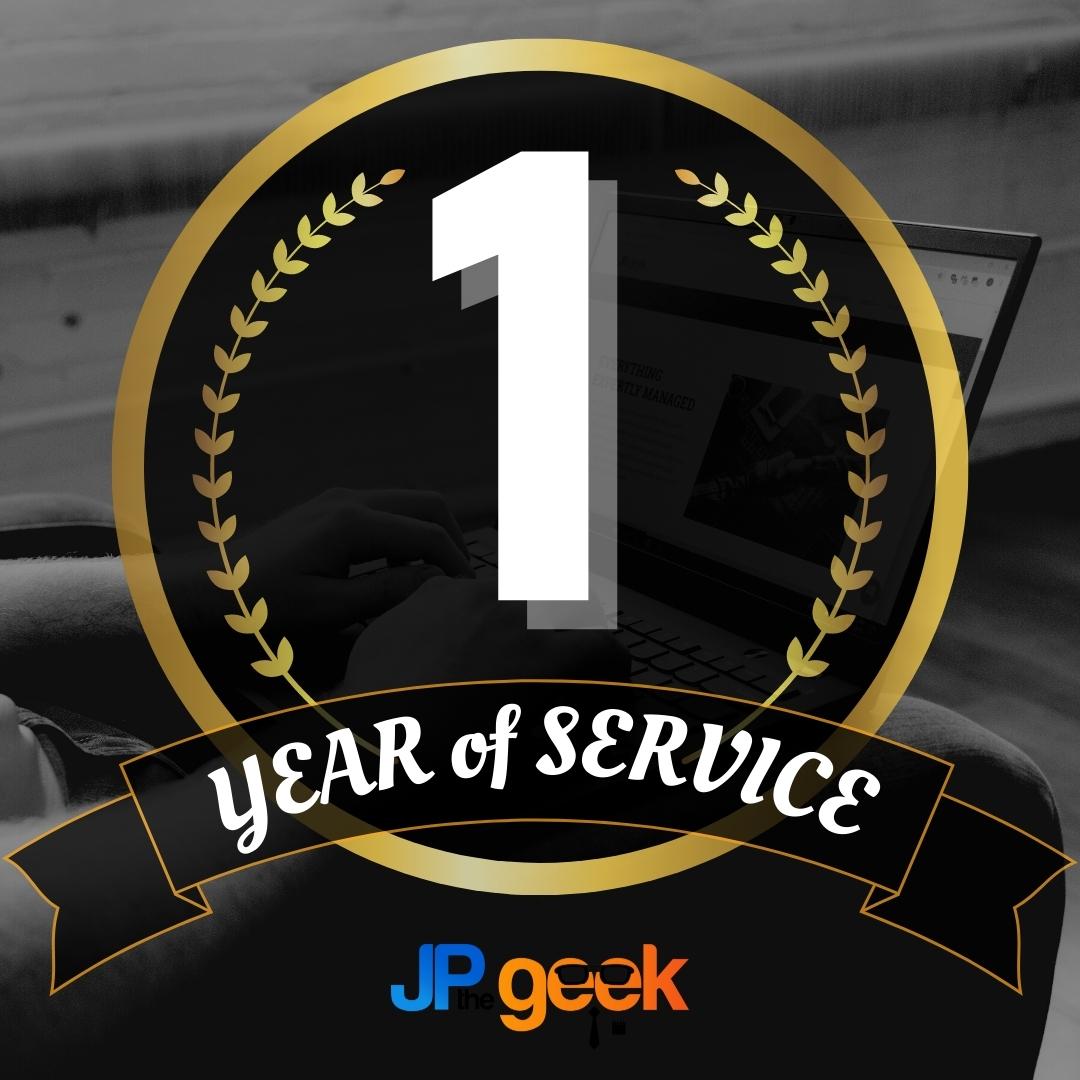 Congratulations to our Security Analyst Philip Janutolo for 1 Year of Service at JPthegeek this month!

#jpthegeek #itprofessional #itservices #indytech #indianabusiness #indiana #indy