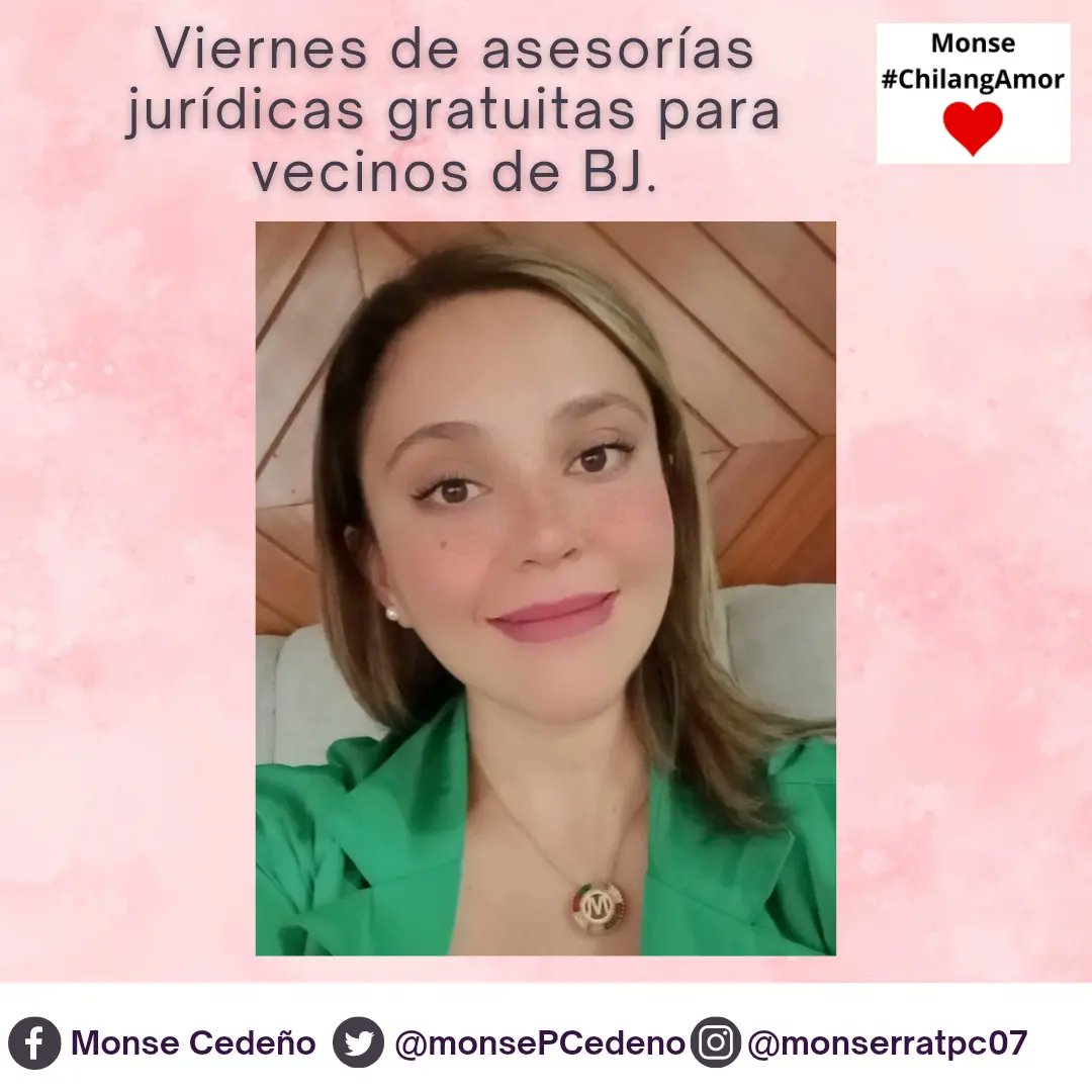 MonsePCedeno's tweet photo. Continuamos con las asesorías jurídicas gratuitas para nuestros vecinos de la Alcaldía de Benito Juárez . ¡𝙈𝙤𝙣𝙨𝙚 𝙮 𝙈𝙖𝙧𝙞𝙖𝙣𝙖 𝙩𝙪𝙨 𝙖𝙡𝙞𝙖𝙙𝙖𝙨 𝙚𝙣 𝘽𝙅! @MarianaRiveraMX
#MonseCedeño #MonseChilangAmor #PowerM
@BetanzosOficial
@TaniaLariosMX @PRICDMX_ @ErnestoAJ29 https://t.co/FMJhaTPEWn