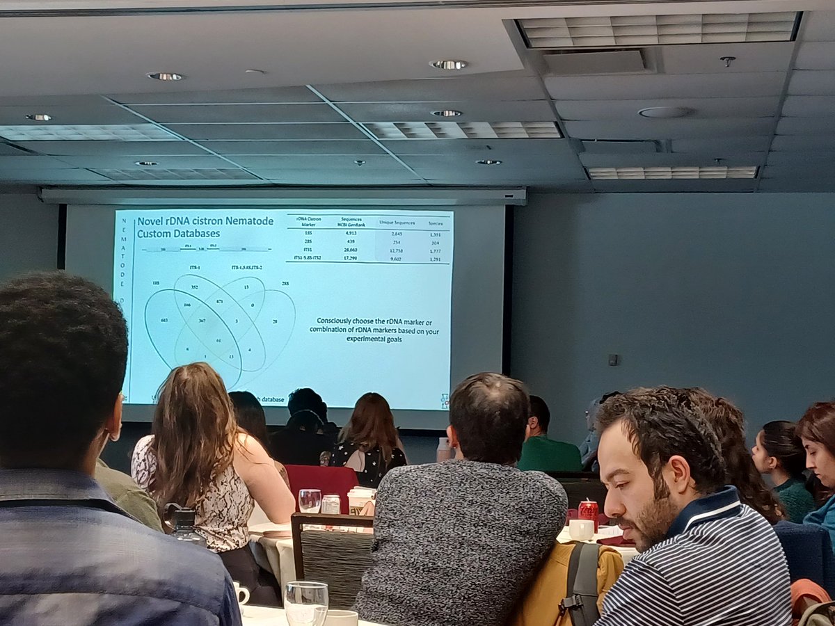 HPI_network's tweet photo. Now @Eleonore_Charr from @JohnGilleard #nanopore rDNA #nemabiome https://t.co/oLH3e62T4I