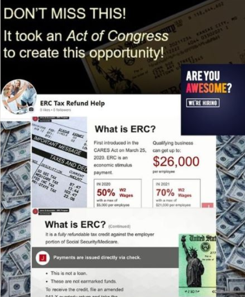 ShellyPiaggio's tweet photo. Curious about the ERC?  https://t.co/ACF5wdryGk https://t.co/VxkIUE8Ent