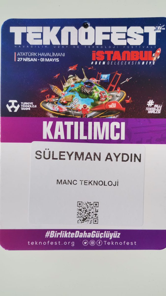 Suleymanayd's tweet photo. Teknofest e MANC Teknoloji olarak özel Görev Mavi Vatan projemizle  sevgili yeğenim  Halit Emre Aydın liderliğinde katılım sağladık.Ülkemize hayırlı olsun. https://t.co/xGmXY6tv84