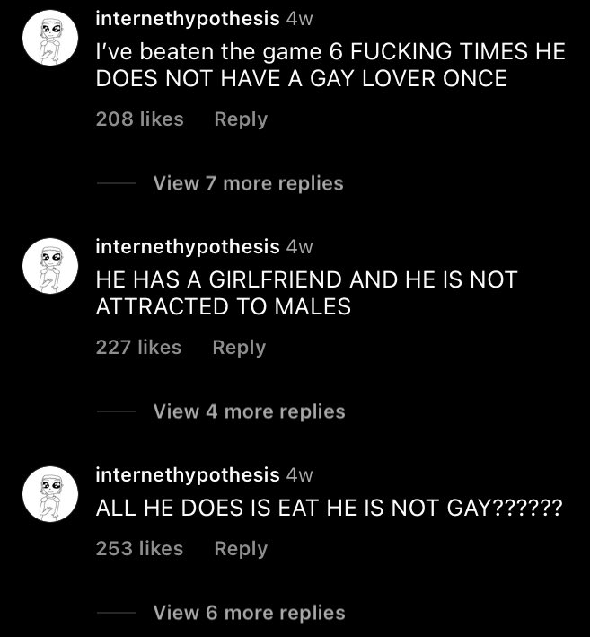 pomssum's tweet photo. someone reposted my tweet on ig and there’s just this person going insane in the comment section i’m losing my MIND😭😭😭 https://t.co/X6K7ySppVc
