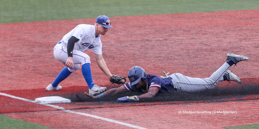 FINAL: <a href="/ccsubaseball/">CCSU Baseball</a> 4, <a href="/FDUKnightsBase/">FDU Baseball</a> 2.

WP - Dominic Niman (8-1); LP - Nicholas Feretic (0-2); SV - Luke Garofalo (7).

Niman: 7 IP, 5 H, ER, BB, 7 K.
Joe Rios: 1-2, R, 3B, RBI, BB.
Jeff Nicol: 2-4, R, 2B, RBI.
Brain Sanders: 3-4, R, 2B, RBI.