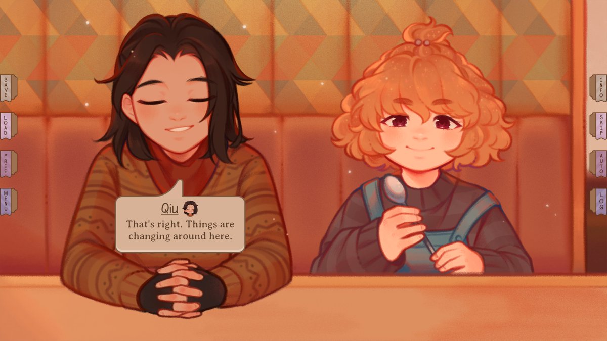 Patch_Games's tweet photo. Today a Patreon beta build released for #Ourlifenowandforever that finally completed the Step 1 prologue! That took now and forever, haha. But we did it. And Qiu's right- change is coming. OL2 will very soon be the main game in development.

Link to beta below ⤵️ https://t.co/Yi1ZjQriKc
