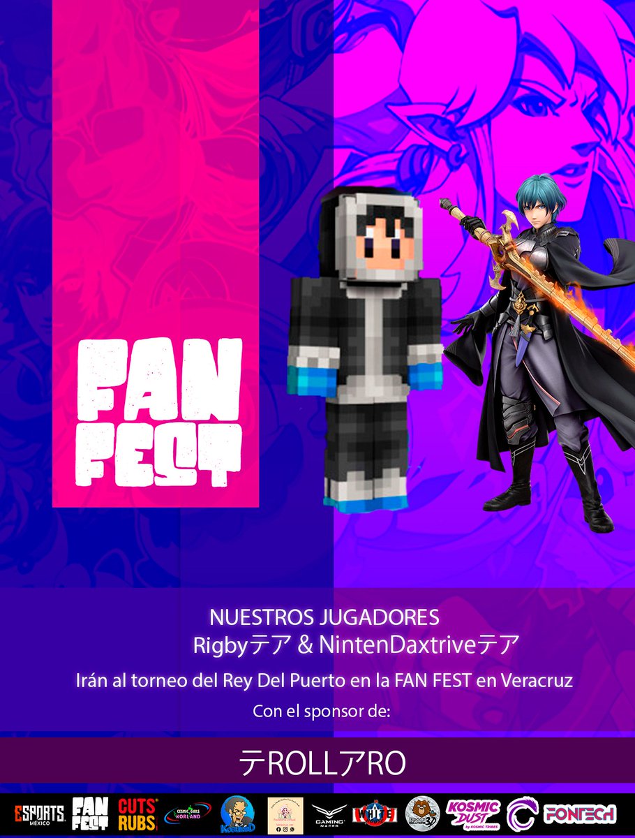 Suerte A Nuestros Competidores Que Hoy Viajarán A Veracruz Para El Torneo De La FAN FEST Que Es Mañana A Las 2:00 pm 

Les Deseamos Lo Mejor Y Que Alcancen Lo Más Alto!!!!
 El Limite NO Existe