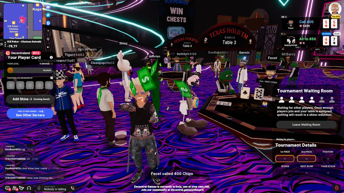 👀metaverse SnG time
<a href="/DecentralGames/">Decentral Games</a> #icepoker