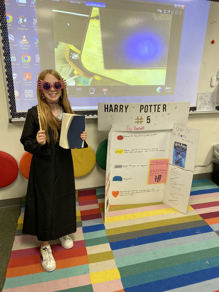 Ms__Amaya's tweet photo. This week we have been working on a project about our favorite book that we have read in 4th grade! I am so proud of all of their hard work! ❤️
@McSpeddenES https://t.co/sqQnVFetGq