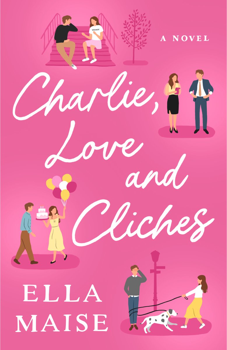 I will also do an ARC giveaway for Charlie, Love and Cliches on here in a few days. Also, I'm not nervous at all 😅
