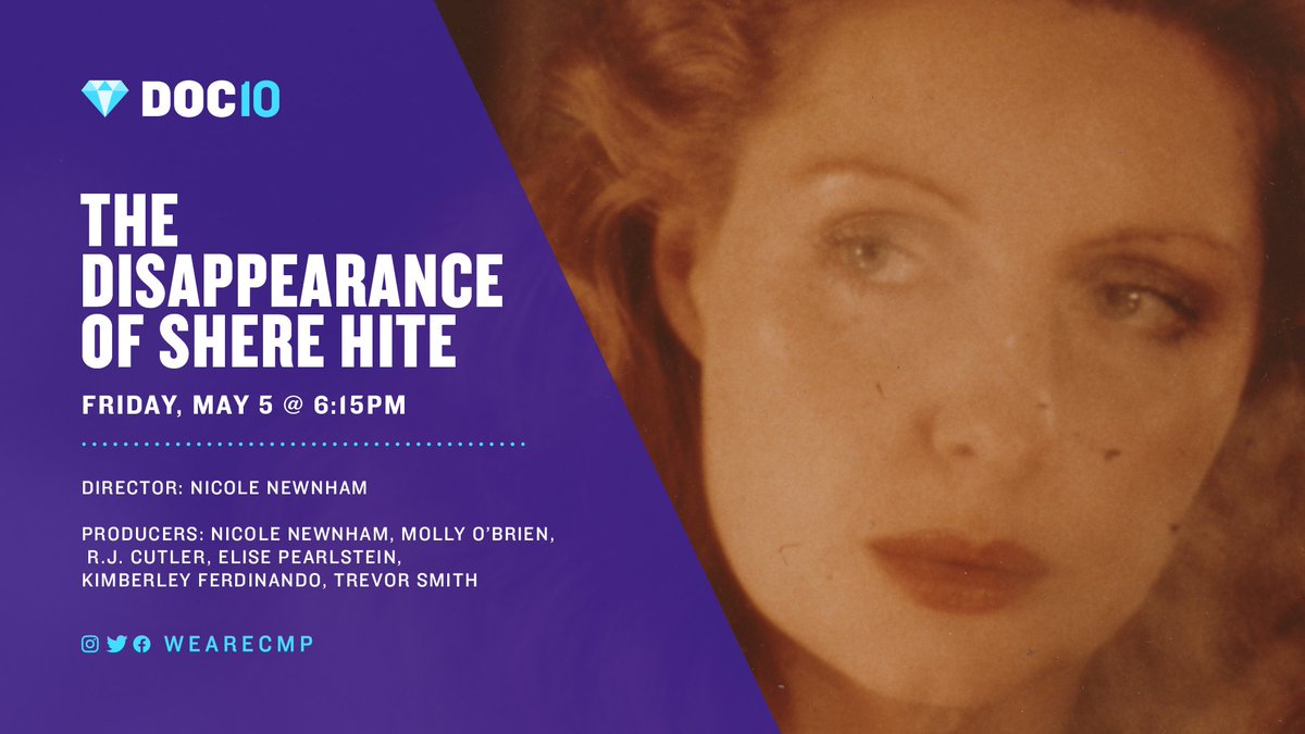 doc10filmfest's tweet photo. An “extraordinary,” “revelatory,” and “astonishing” film about the 1970s researcher who shined a light on female sexuality.
Don't miss @NicoleNewnham's THE DISAPPEARANCE OF SHERE HITE next Friday at @DavisTheater. Tix at https://t.co/kdbRBAHjG5 #Doc10 https://t.co/L83smWegTG