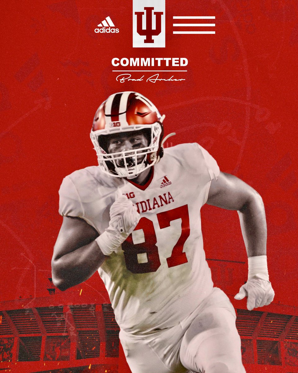 bradleyarcher_'s tweet photo. Excited to announce I will be graduate transferring to Indiana University to continue my academic and football careers! Extremely grateful for this opportunity and I can’t wait to get to work.  #LEO @CoachWrightIU @CoachAllenIU @BruceSJohnson @IndianaFootball https://t.co/Ign9l3LALL