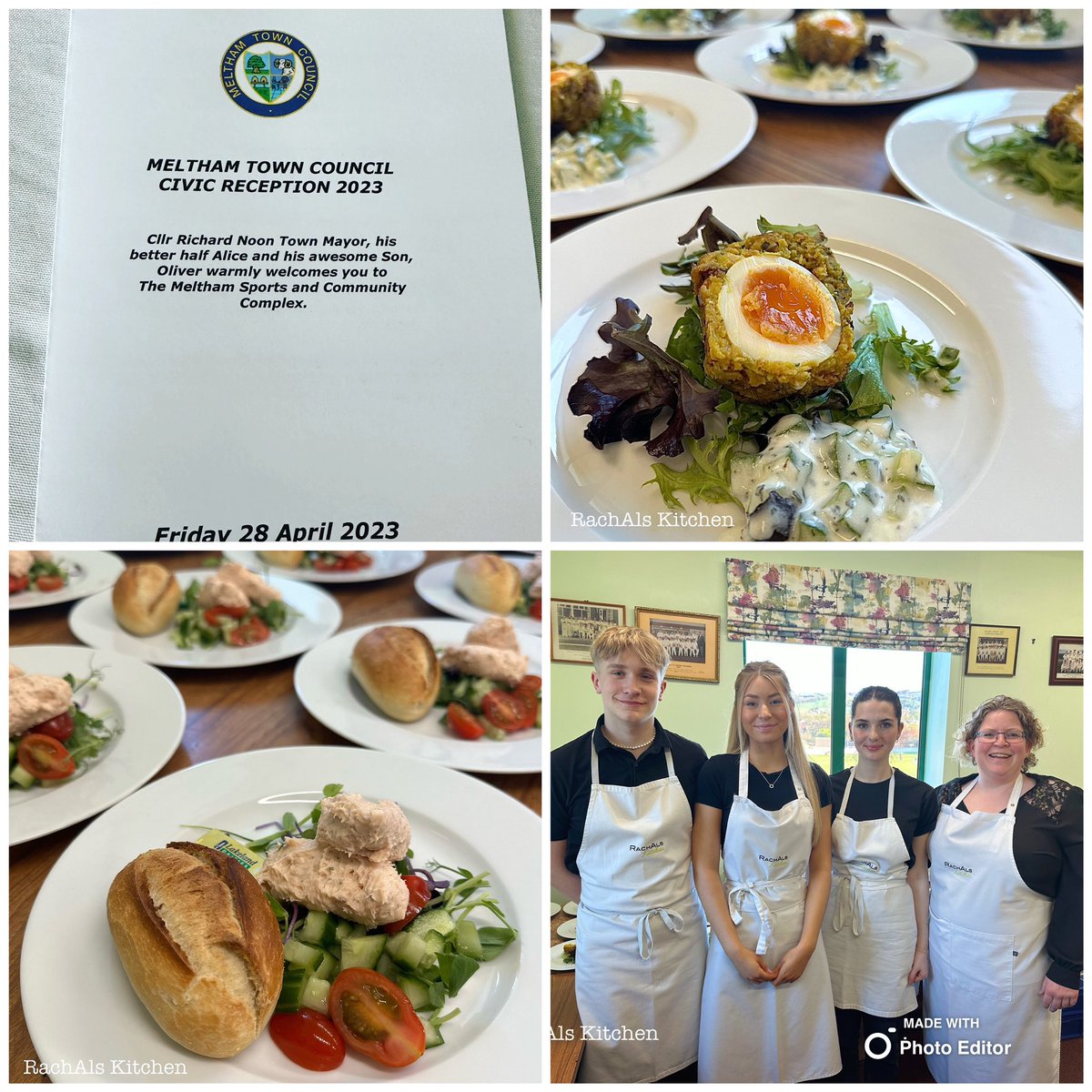 RachAlsKitchen's tweet photo. A super night at the #melthamcomplex #meltham this evening providing a #threecoursedinner for the #mayorofmeltham and his guests .. #Civicreception #dinner #celebration .. #catering #caterers #melthamcaterers … https://t.co/QTuTDGNOPq