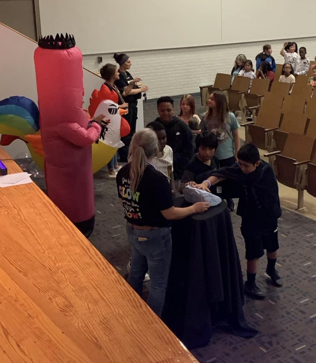 We encouraged our 3rd and 4th graders to do their best on their SCReady tests with a Grow to Glow Pep Rally! We passed along some tips that will help our students GLOW by showing what they KNOW!  Students then rubbed JJ’s Rock and promised to do their very best on their tests!