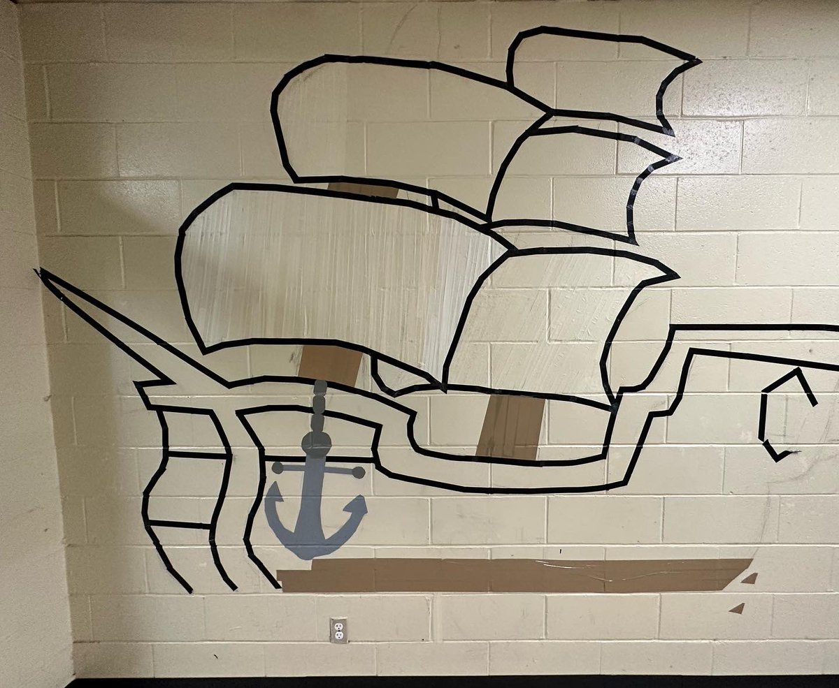 Check out these amazing Tape Art murals created by my talented high school art students! 🎨👩‍🎨👨‍🎨 They have been working tirelessly for weeks, carefully planning, designing, and executing these colorful and intricate pieces. 🌈💡🔍
#TapeArt #HighSchoolArt #ProudTeacher <a href="/ProTapes/">Pro Tapes</a>