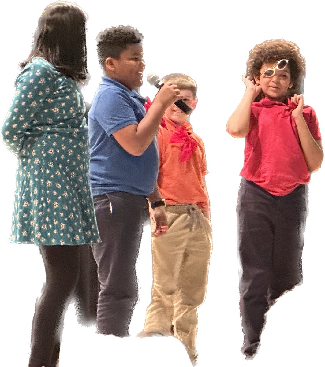 Today our 4th grade students performed “Finally 5th Grade” for parents and students. Our actors did a great job! Thank you, Mrs. Calvin, for giving the students a chance to act.