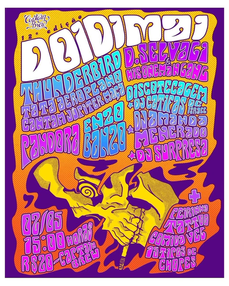 Essa semana rolou ensaio com o mestre <a href="/LuizThunderbird/">Luiz Thunderbird 💙</a> pro show que vamos fazer dia 02 de Maio cantando Júpiter Maçã no “Festival Doidimai” em Uberlândia 
.
“Lobo da Estepe” está no Set 
.