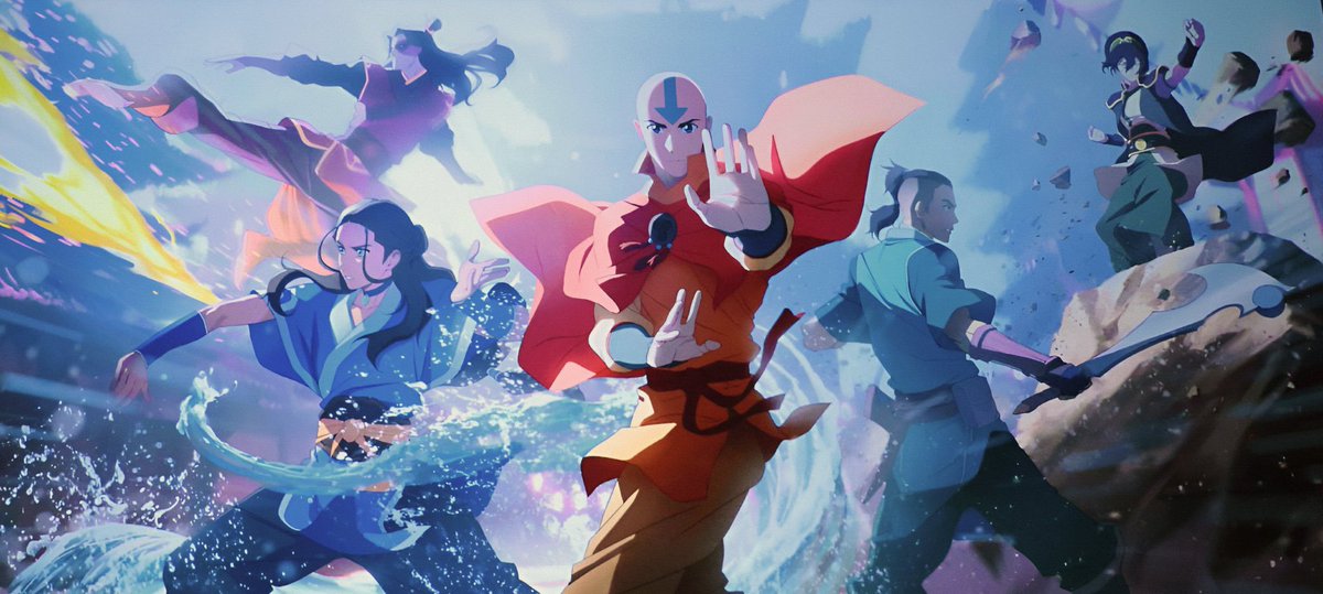 TheNews_Lab's tweet photo. ESTOY LLORANDO | 🚨 Tenemos el primer vistazo a la cinta de #AvatarTheLastAirbender , la cinta tuvo su panel en la #CinemaCon2023 donde se dijo que la cinta será tremenda.
#Aang , #Katara , #Zuko , #Soka y #Tohp estarán en el rango delos 20 y30 años.
#Paramount #ParamountPlus https://t.co/2tIJu4rQRK