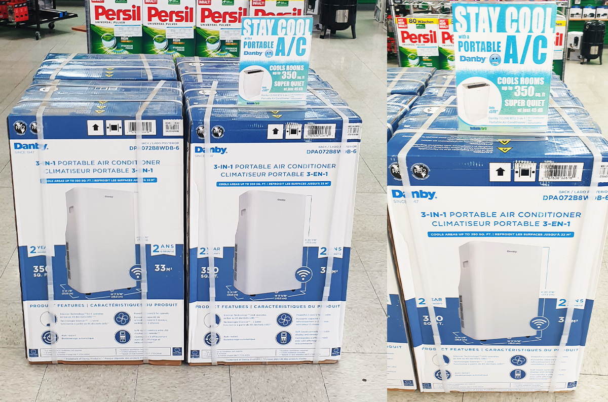 Air conditioners now available at select Canadian locations! Check stock here:
bit.ly/3NiP3ch
Les climatiseurs sont maintenant disponibles dans certains endroits au Canada ! Vérifiez les stocks ici :
bit.ly/3LkCHNU