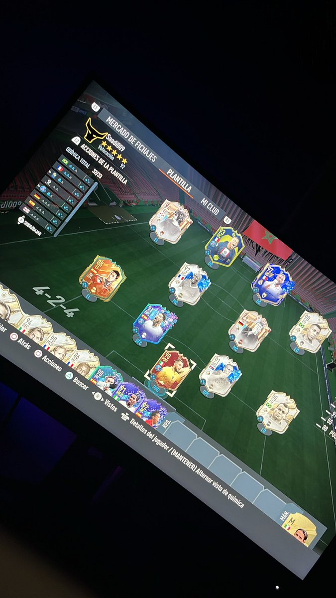 Con este 11 arrancamos el futchampions