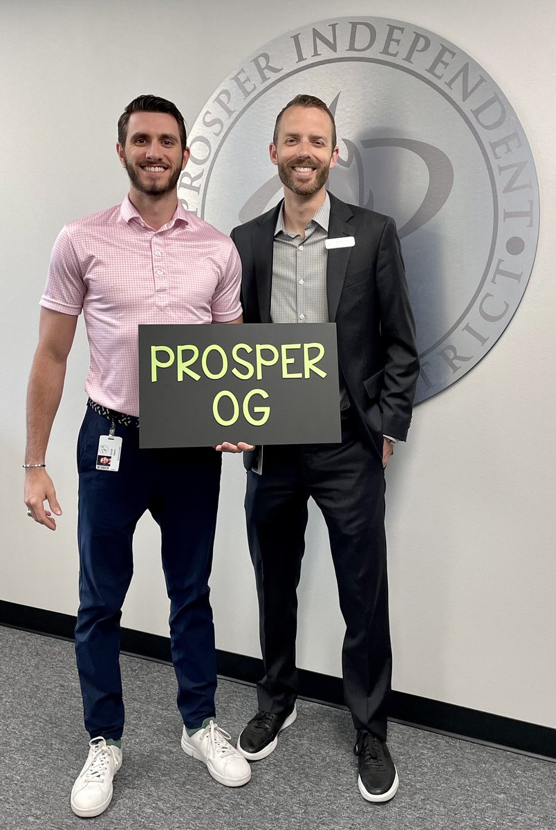 _GarrettBaker_'s tweet photo. Back where it all started! Love getting to work for a district that offered me so much. (Jump shot is still automatic) #ProsperProud https://t.co/Gz9QSrq5dL