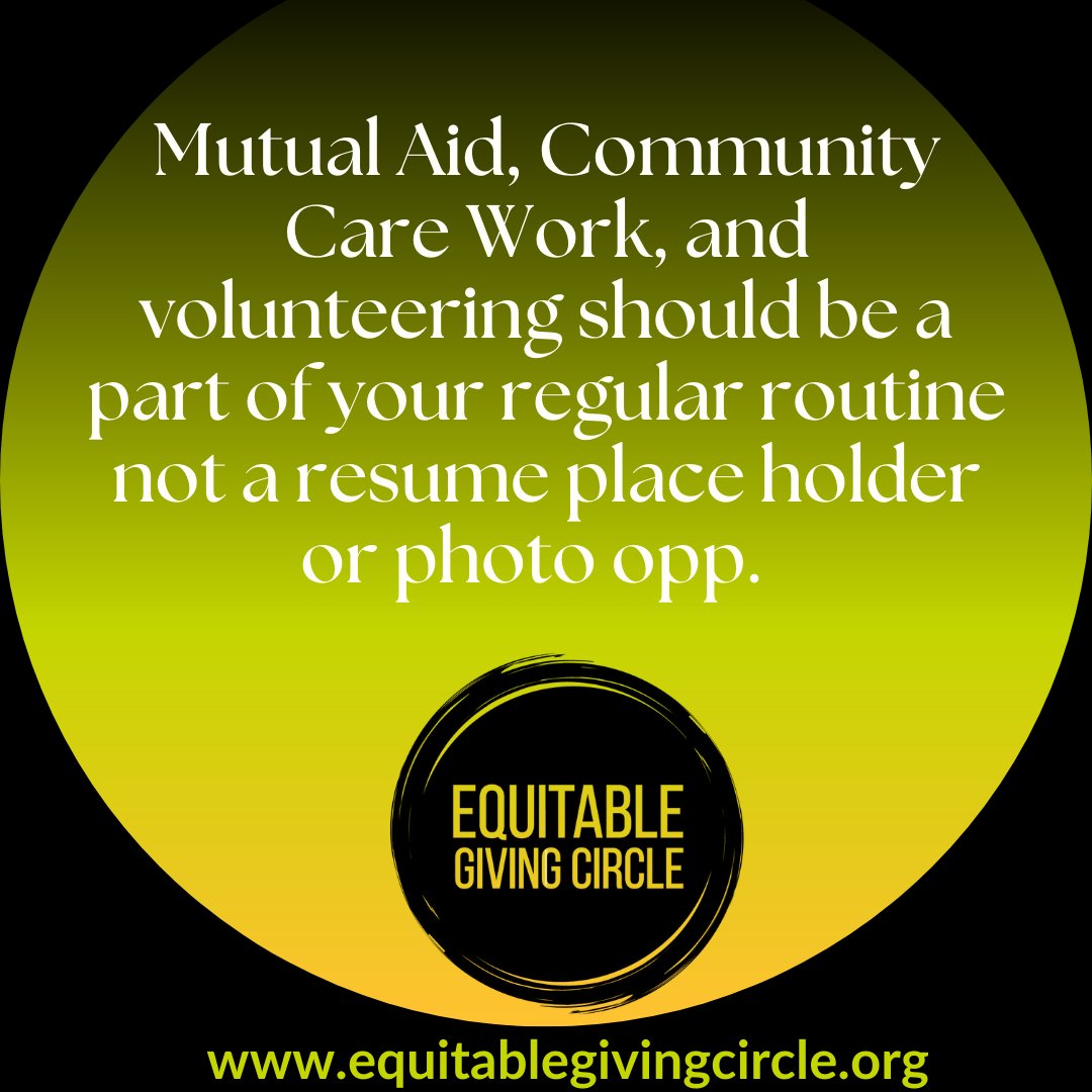 Equitable Giving Circle tweet media