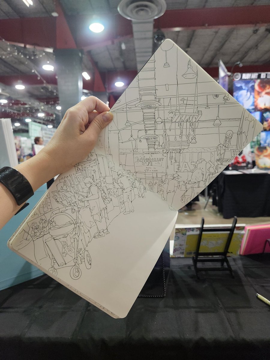 The view from here is sweet as usual! #CFE #CalgaryExpo