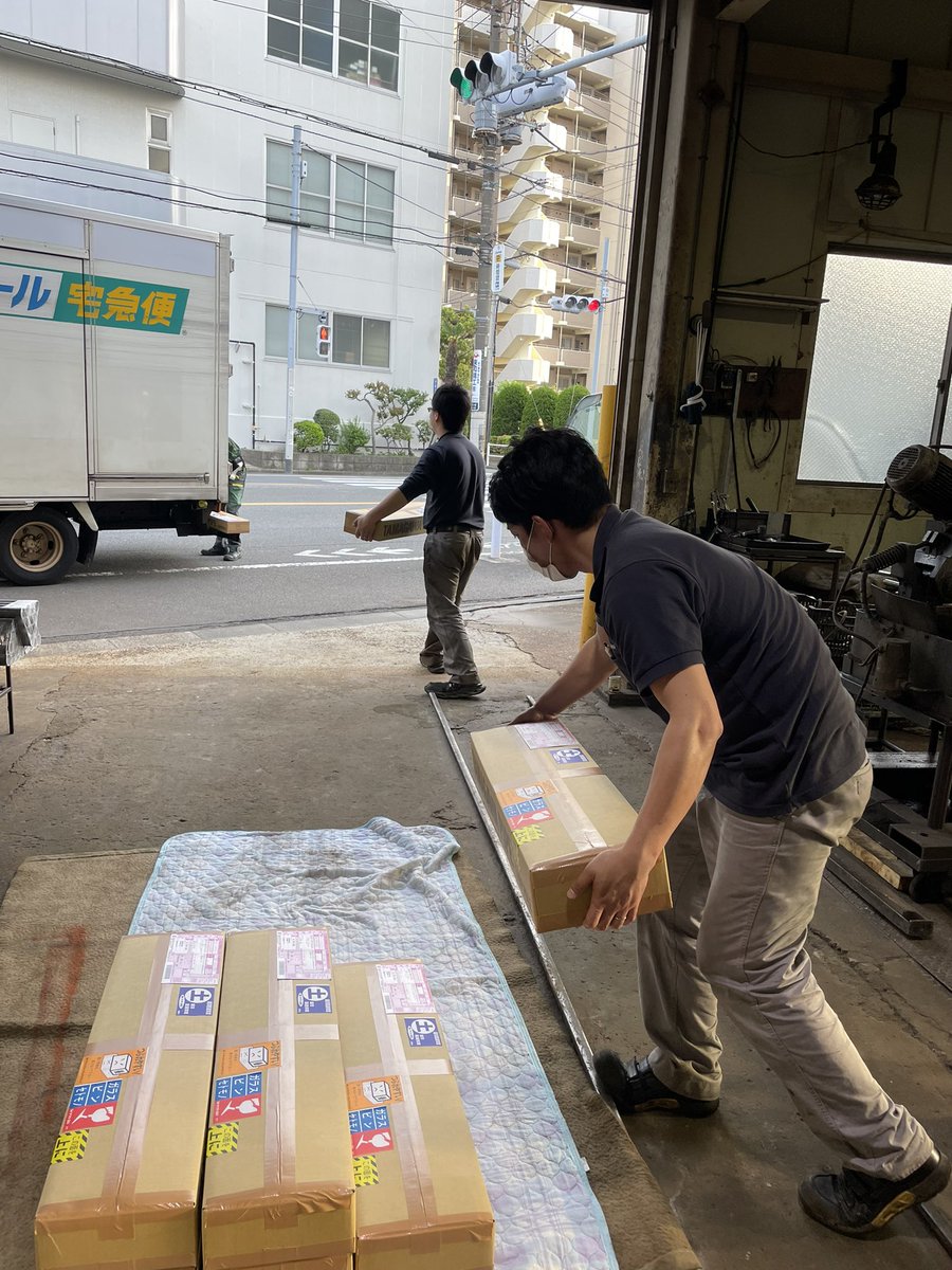 tamagawapipe's tweet photo. 出荷しました！
#タープポール https://t.co/JUANUFW77F