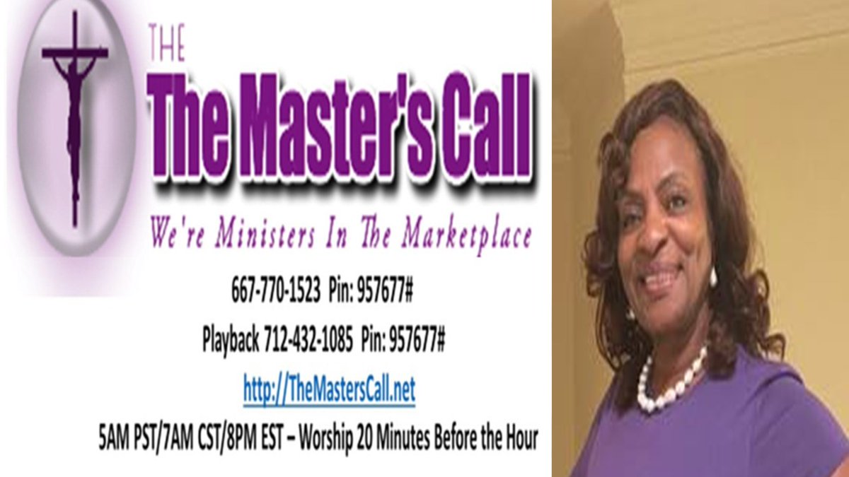 NQueenDallas's tweet photo. The Master's Call [TMC] . . . 667-770-1523 pin 957677#. Playback # @ 712-432-1085 pin - 957677#
Worship In Song - 6:40AM CST 
Dial 1st  720-844-1215 to avoid charges if needed.

Today, Dr Pekola Roberts ministered on 'Prayer And Fasting Brings Power'.
https://t.co/euPAP07WME https://t.co/jIB2mJDHa7
