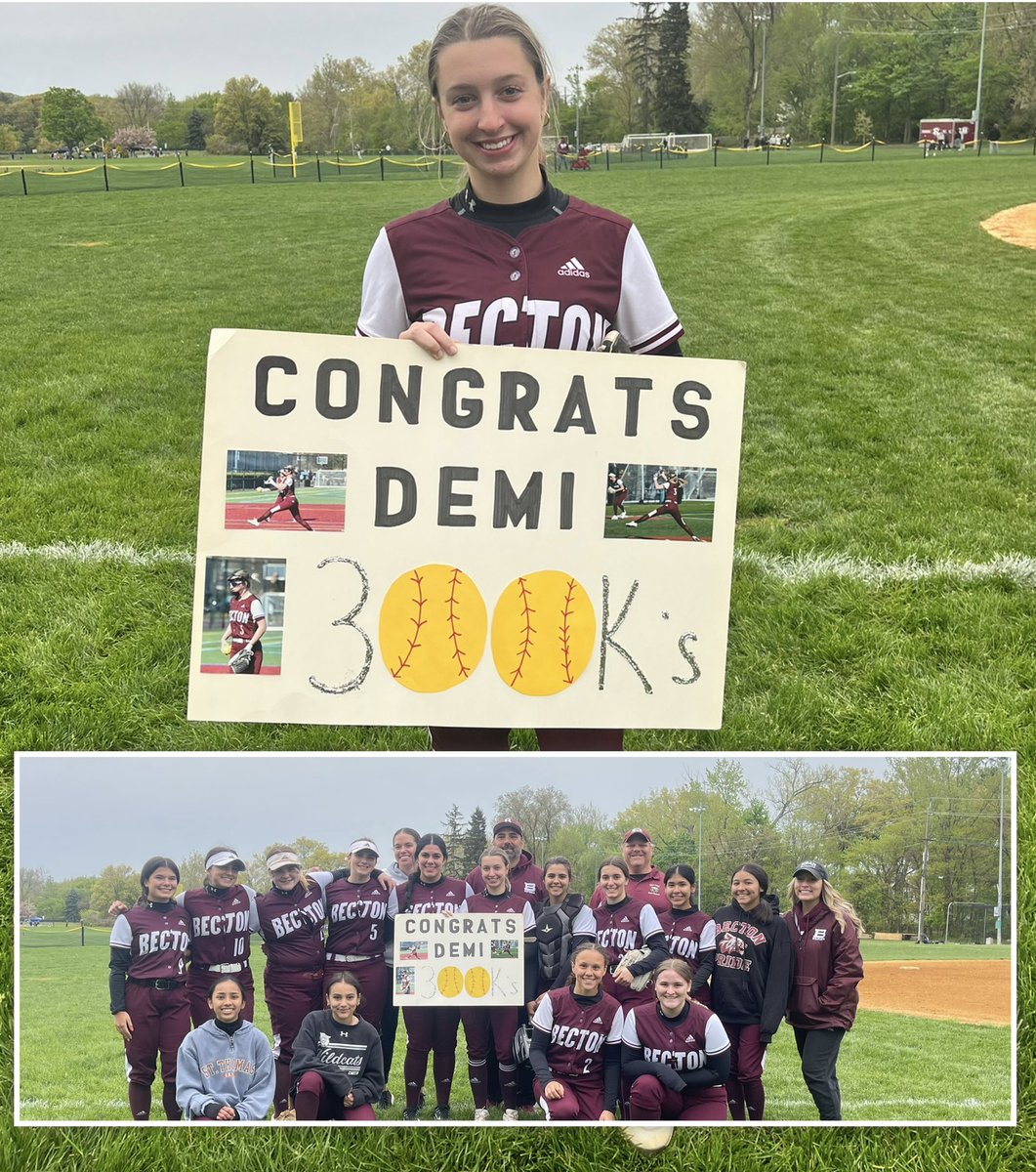 Great day today!!! Lady Wildcats defeating higher seated Ridgewood 1-0 in the County Tournament. Congratulations pitcher Demi 3🥎🥎Strike Outs. Keep it going. #DreamTeam #CountyTournament #BectonsBest <a href="/BCWCA1/">BCWCA</a>