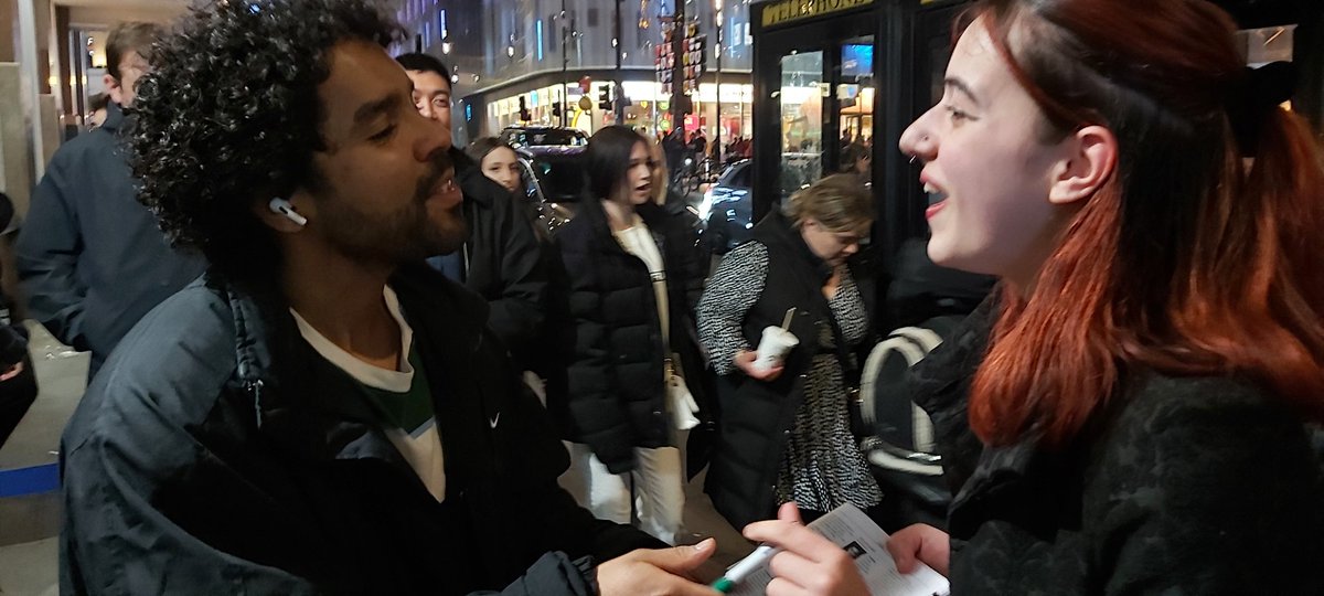 argent13uk's tweet photo. Thank you so much to the cast of @bookofmorman West End tonight who took the time to sign the programme of my very excited daughter - you made her day 🥰 https://t.co/xu4gXmQRds