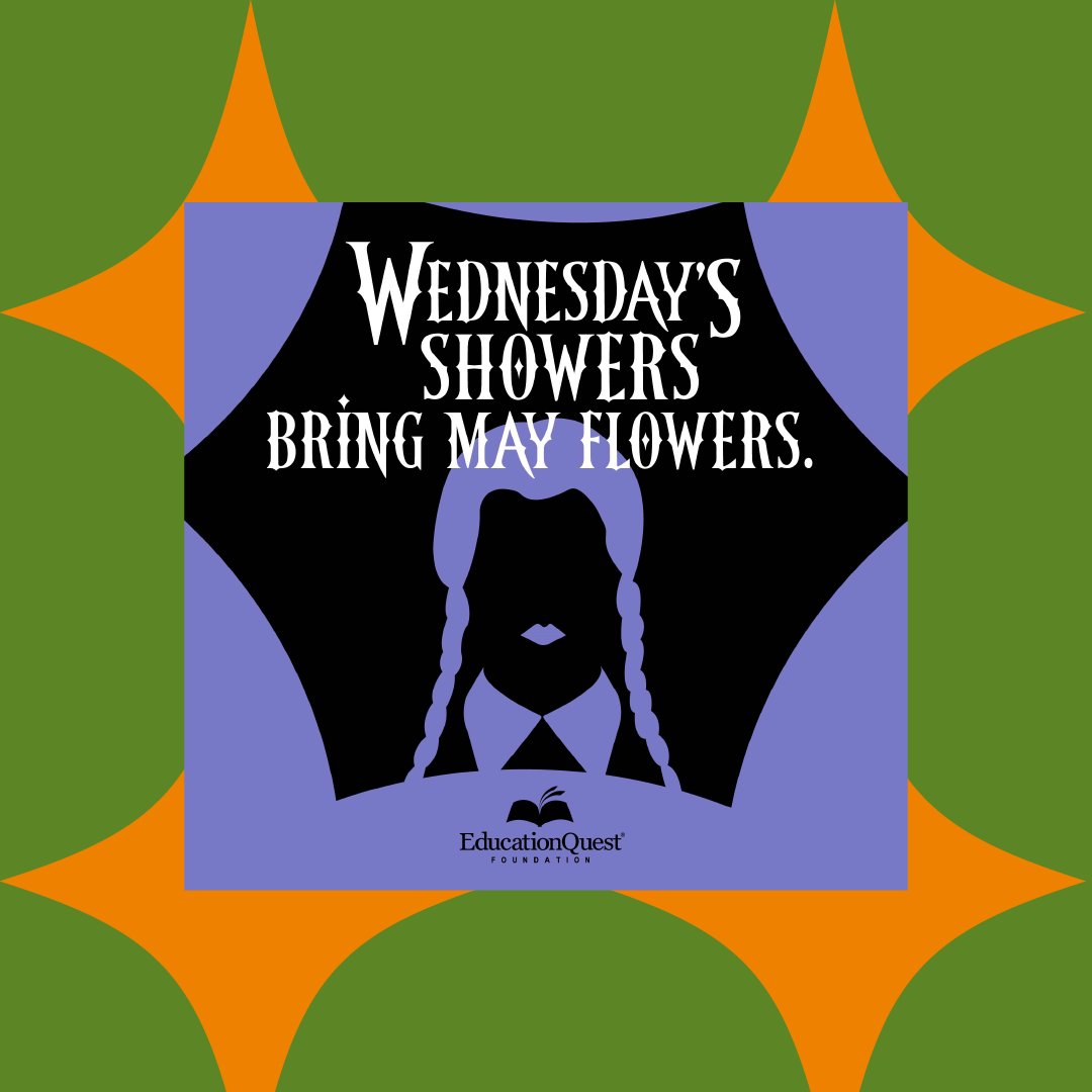 EducationQuest's tweet image. *snap snap* 
#Wednesdayaddams #freecollegehelp