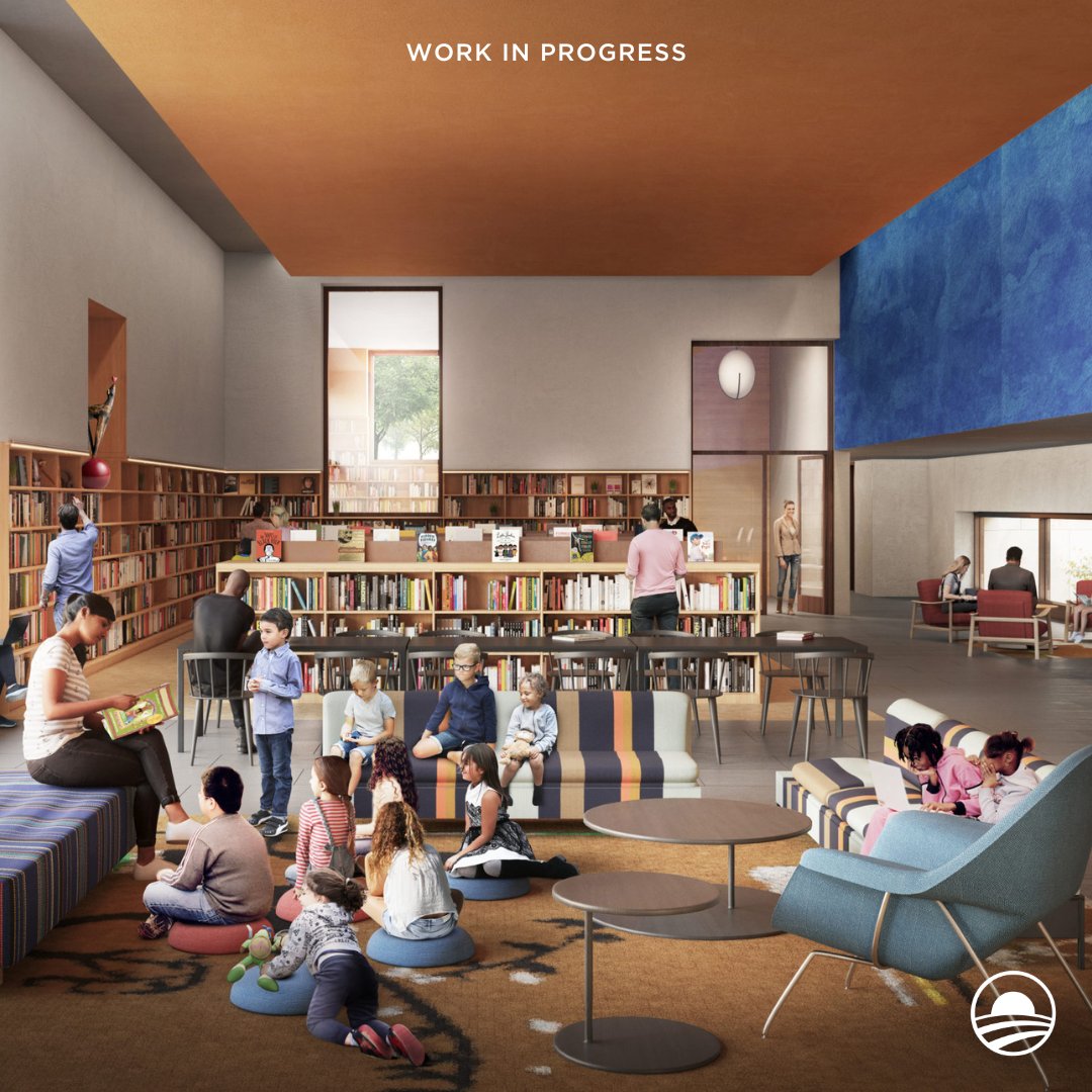 ObamaFoundation's tweet image. 📚 A #LibraryWeek reminder that the Obama Presidential Center will house a new branch of the @chipublib!