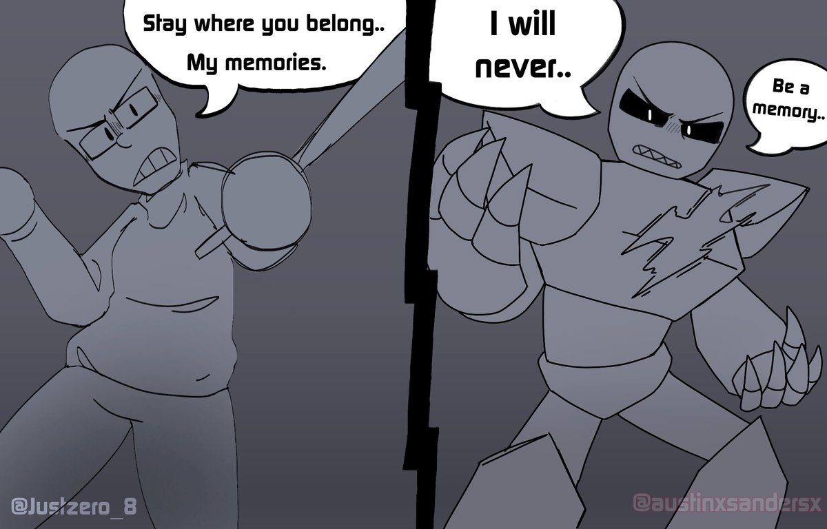 Justzero_8's tweet photo. Here’s a collab I did with my gf @austinxsandersx :]
-
-
The right one belongs to @/themaskedchris 
#wiideletedyou https://t.co/5j8MgNohRo